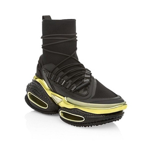 BALMAIN X MALUMA B BOLD RUNNER SNEAKERS SHOES RARE NEW SIZE 10 VM4VH265TKME - Picture 6 of 9